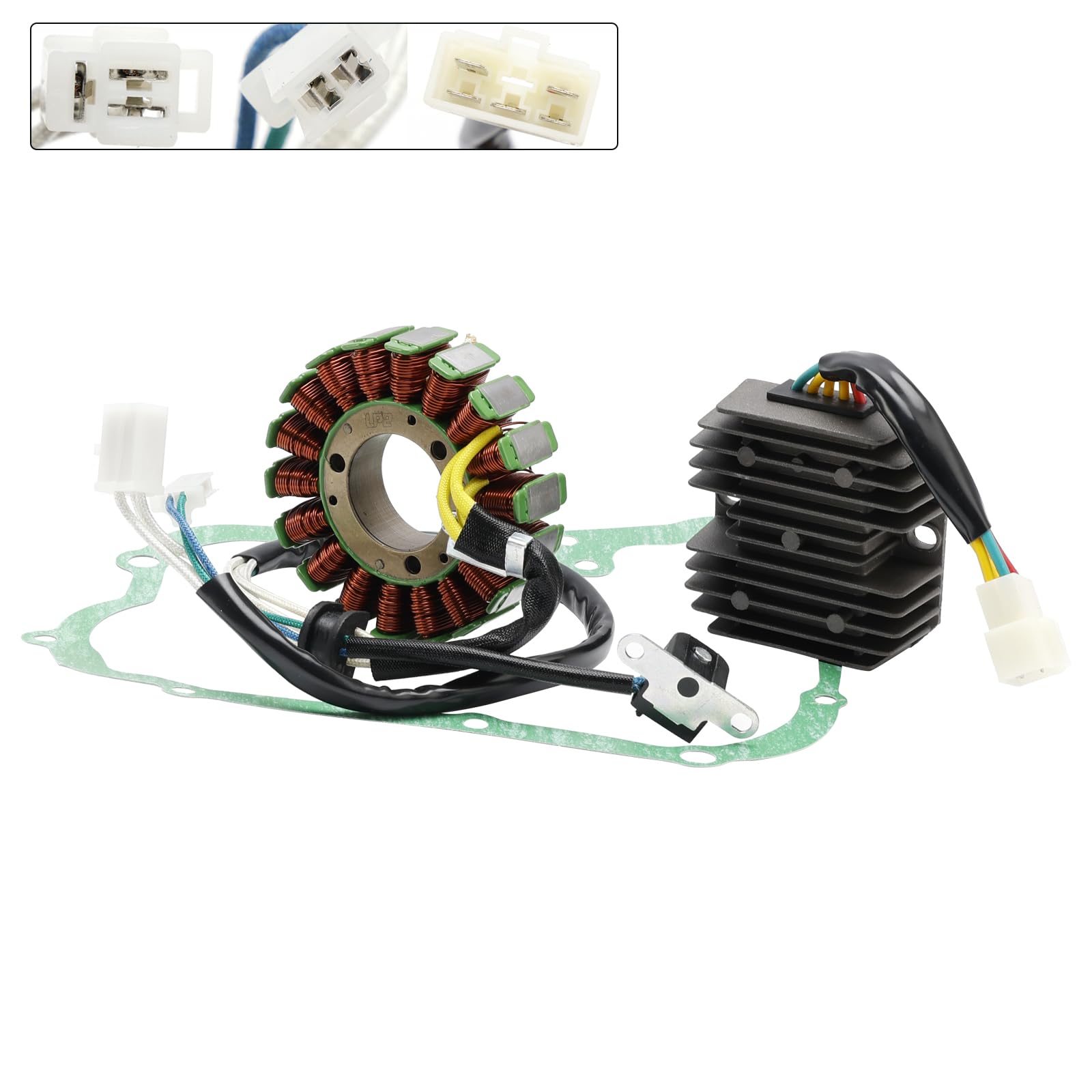 Topteng Guarnizione per regolatore dello statore da 93 mm adatto per Linhai ATV 260 290 300 310 320 400 410 420
