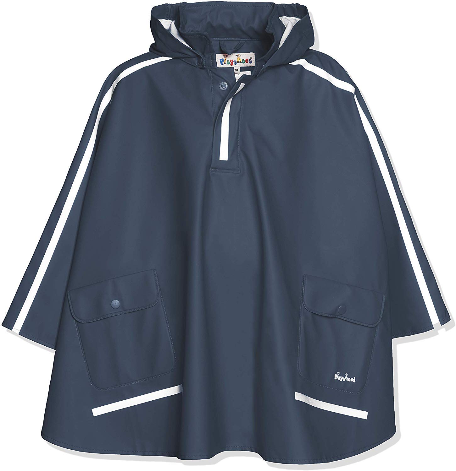 Playshoes Regenponcho Regen-Cape langer Rücken Unisex Kinder