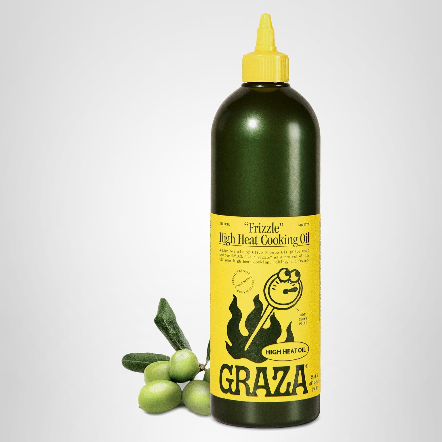 Amazon.com : Graza Frizzle High Heat Cooking Oil - Cooking Oil