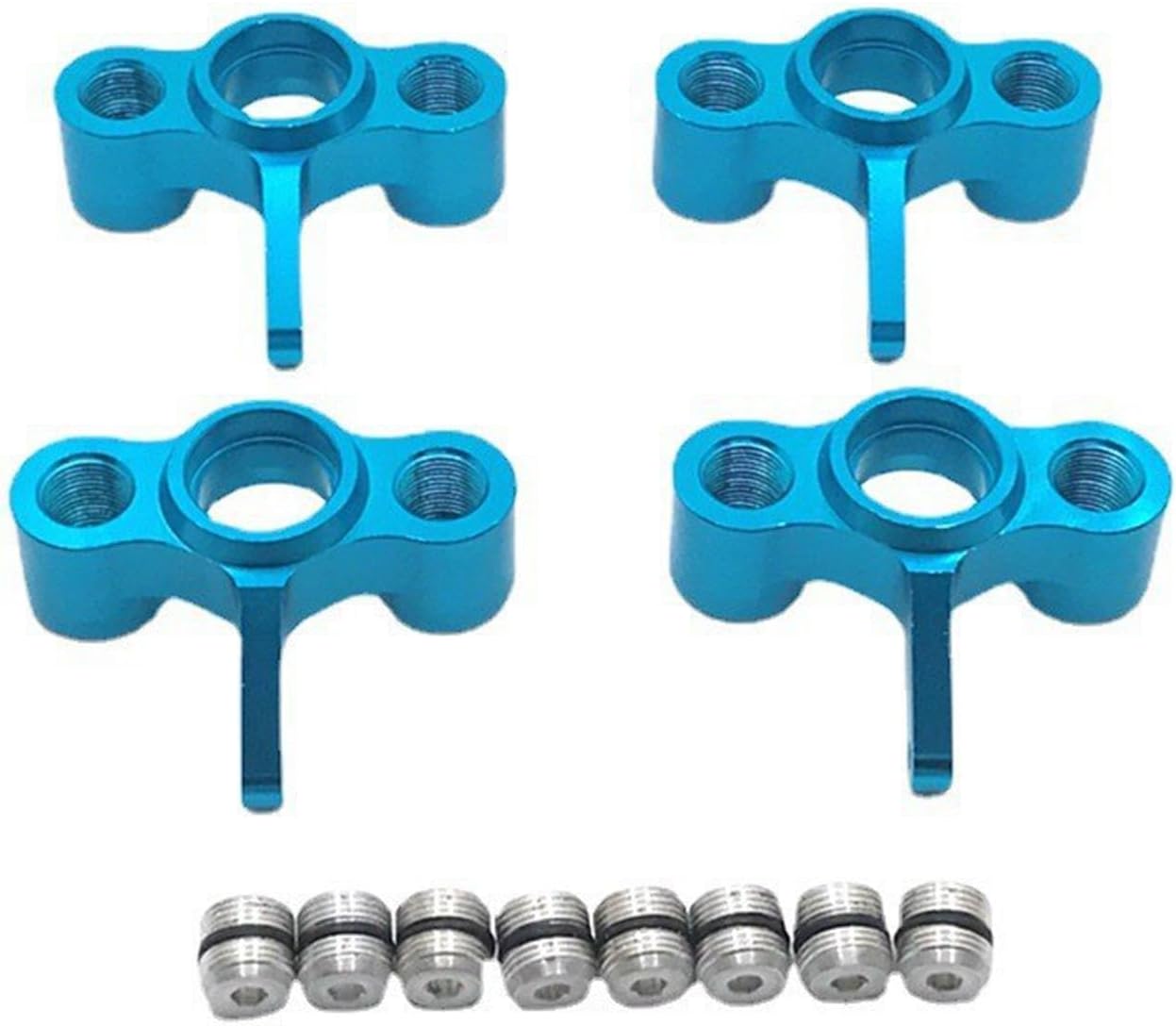 Metal Steering Cup Set - 4 Replacement Parts for Crawler, Blue