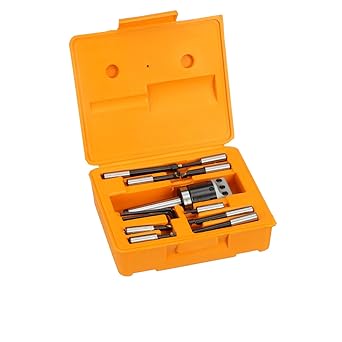 HHIP 1001-0106 3 Piece Boring Tool Set (2 Inch Head / R8-1/2 Inch)