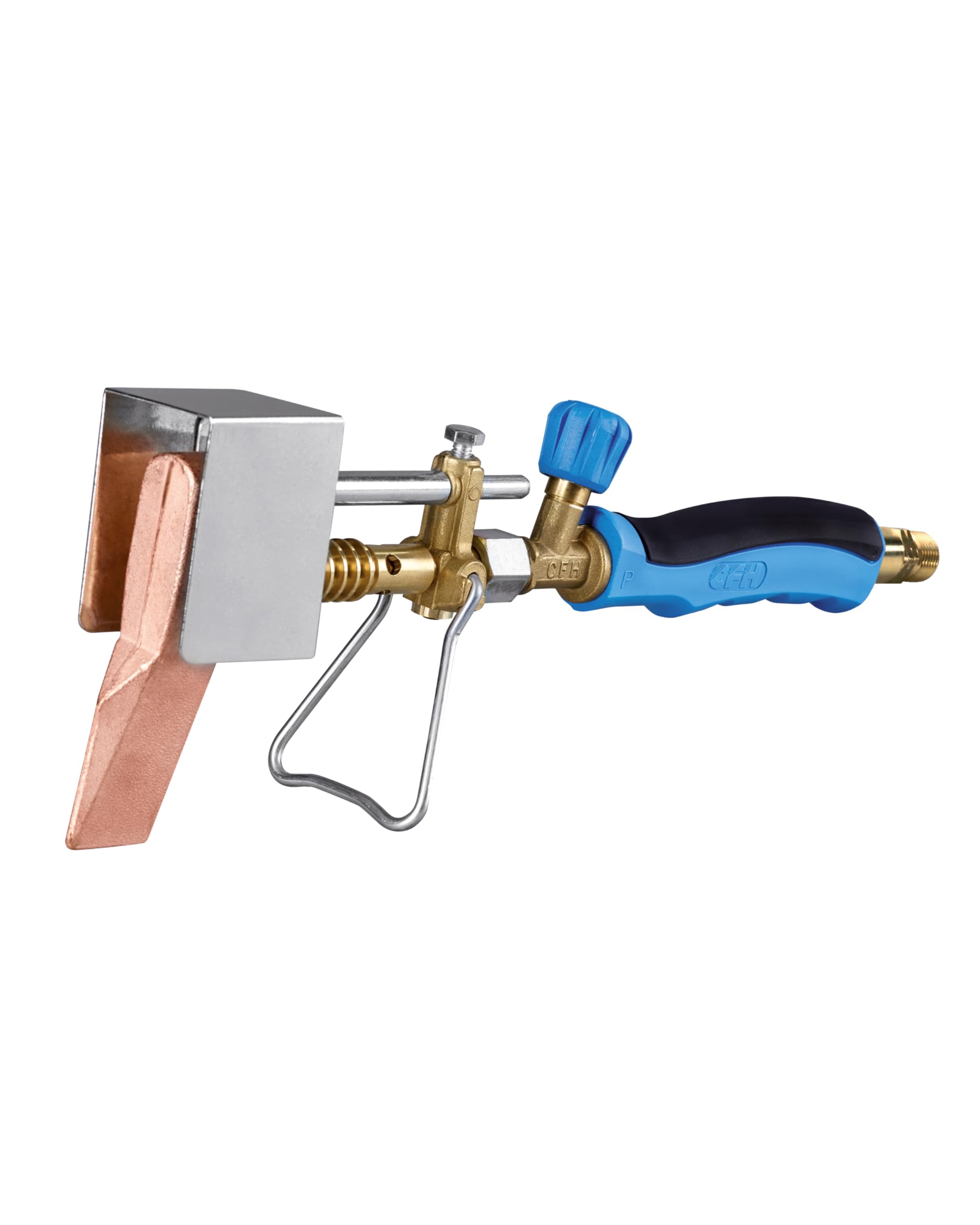 CFH Kupferlötkolben KL 147 350 g Hammer Gas Lötkolben zum Weichlöten