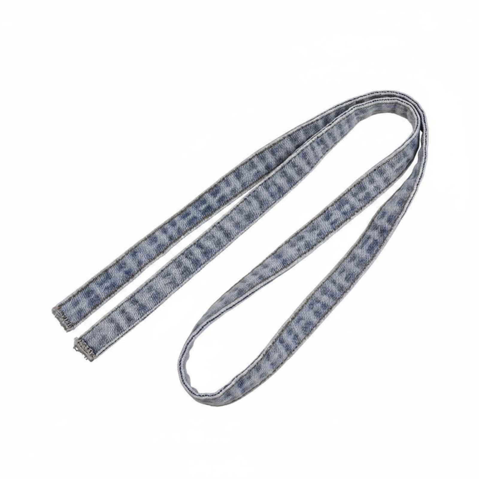 Denim Tie Belt Jeans Waist Strap Material Bow For Women, Girls, Casual Wear, Light Blue | Belts Womens Accessories Clothing Shoes-image-46