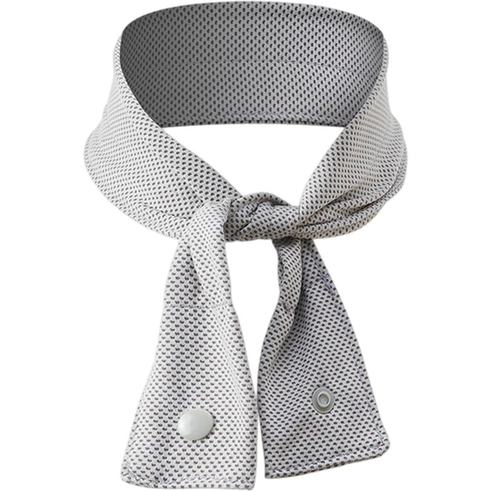 Uzztfa Women's Grey Cooling Neck Wraps Cooler Ice Scarf Wrap Bandanas For Hot Weather Summer Men Walking Riding Sports Outdoor