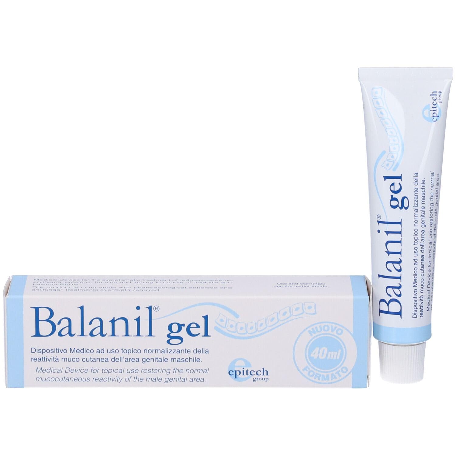 Epitech Group Balanil Gel Dispositivo Medico Area Genitale Maschile, 40ml