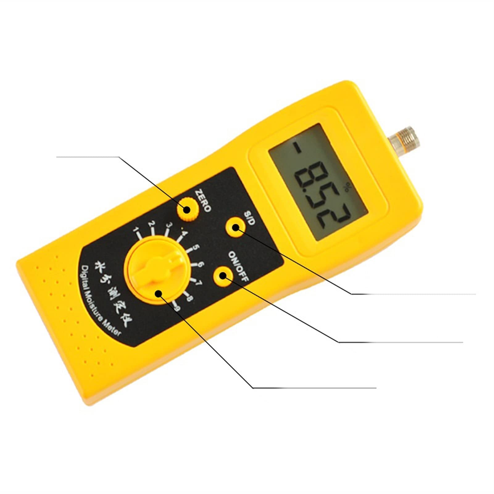 Fertilizante orgánico Medidor de humedad Fertilizante químico Fertilizaje de pollo Fertilizante Detector de humedad Medidor de instrumentos de medición Registrador de compost analizador de humedad ,De