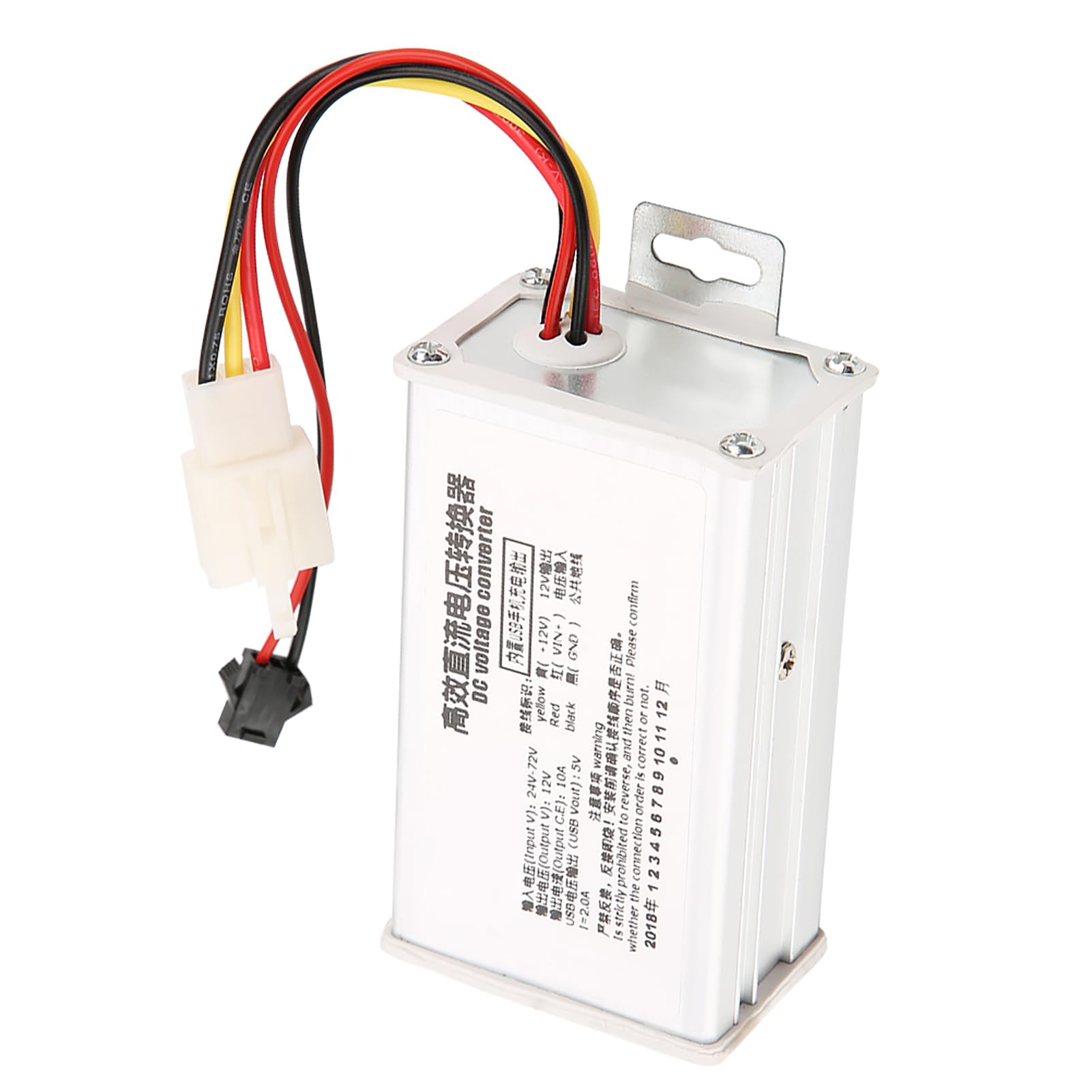 Modulo Convertitore DC-DC 72V A 12V 10A 120W Impermeabile IP67 - Step Down Con Protezioni Per Veicoli Elettrici