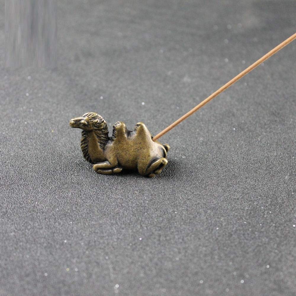 Amazon.co.jp: 彫像彫刻鑑賞 真鍮のラクダの動物の香炉の家の装飾