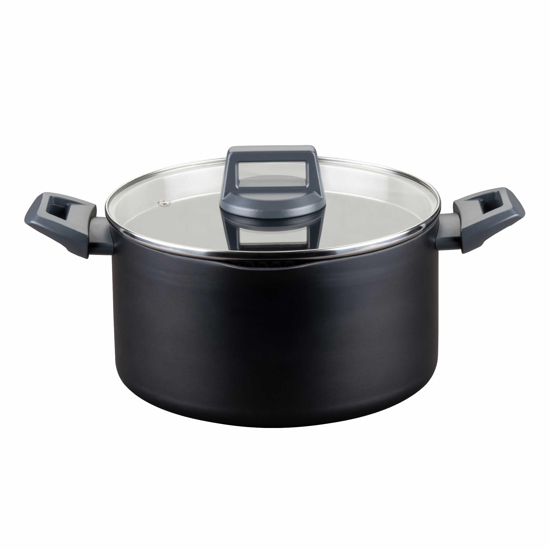 Fackelmann Pentola Casseruola Statement Ø 24 cm – con rivestimento in ceramica – Alluminio riciclato con rivestimento antiaderente – senza PFAS, manico resistente al calore, per tutti i piani cottura