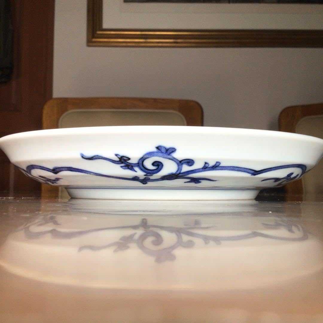 『今日からうー特価』　龍峰　竹斎　『花風流　古伊万里唐草』　長皿　5枚 今日からうー特価』 龍峰 竹斎 『花風流 古伊万里唐草』 長皿 5