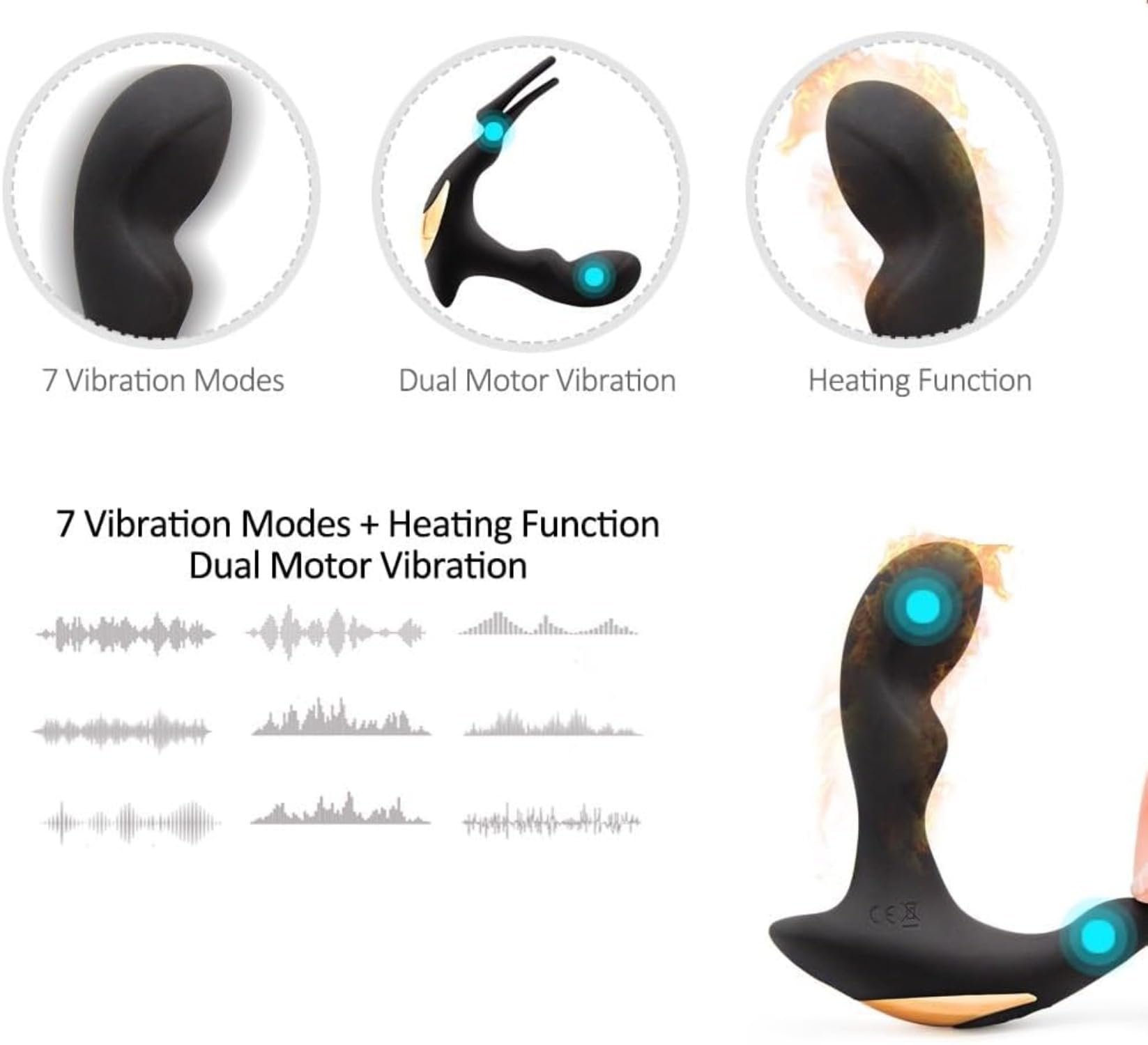 Vibratori, plug anali impermeabili, vibratori a bastoncino, massaggiatori ricaricabili, vibratori impermeabili ad alta potenza, telecomandi silenziosi