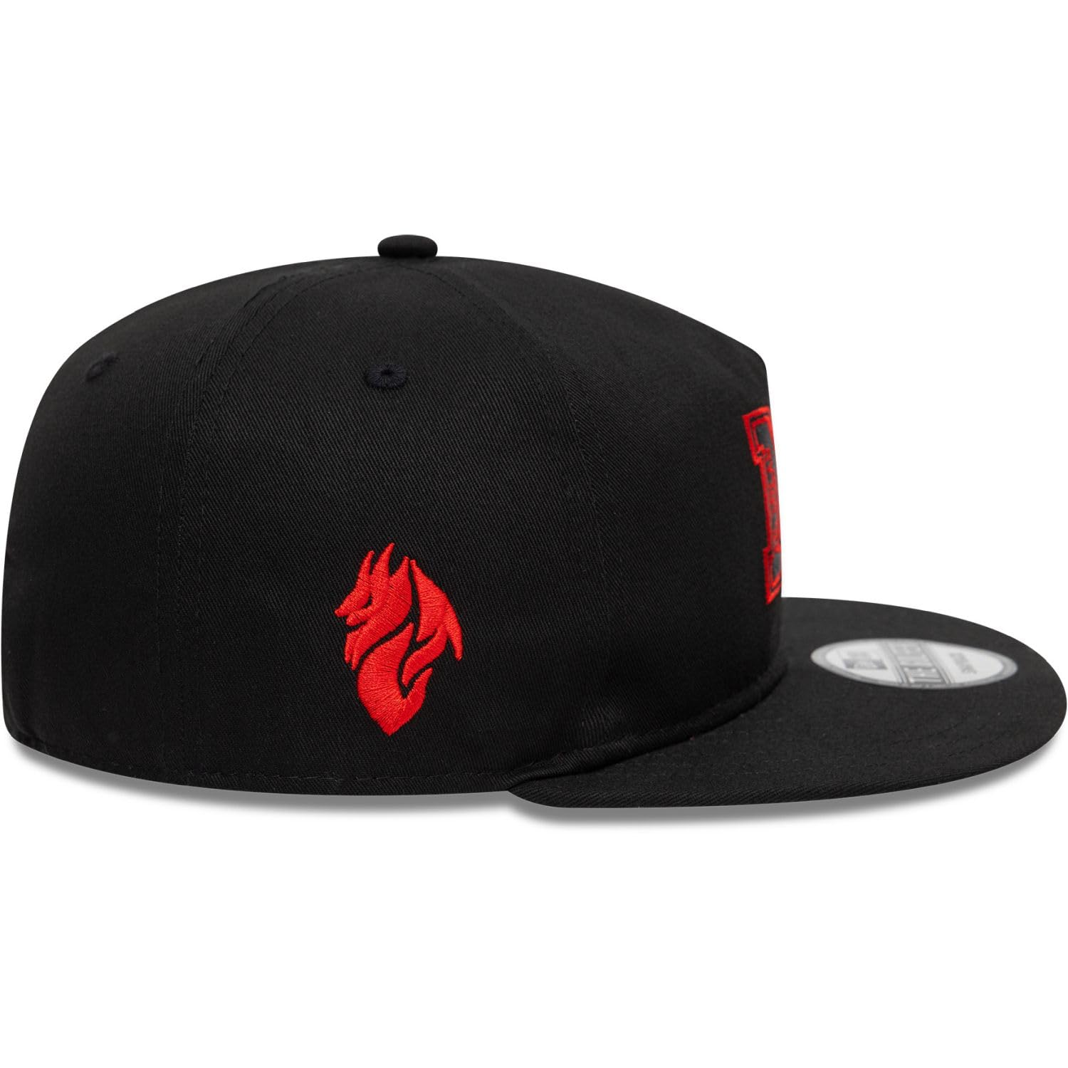 New Era Cappellino da golf con logo M AC Milan, taglia unica, nero, Nero , Taglia unica