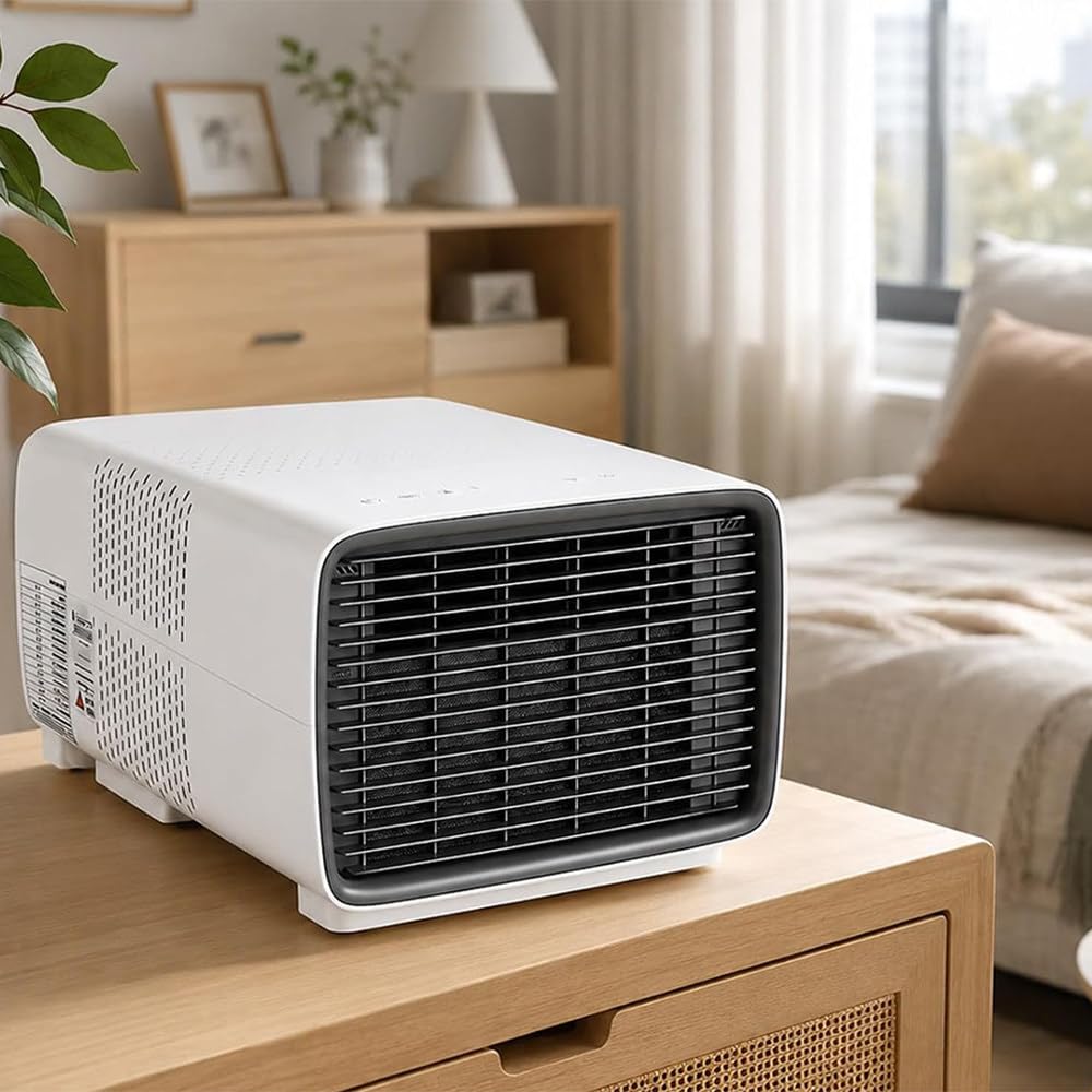 RETRIN 280W Small Portable Air Conditioner 3000BTU 220V with Remote