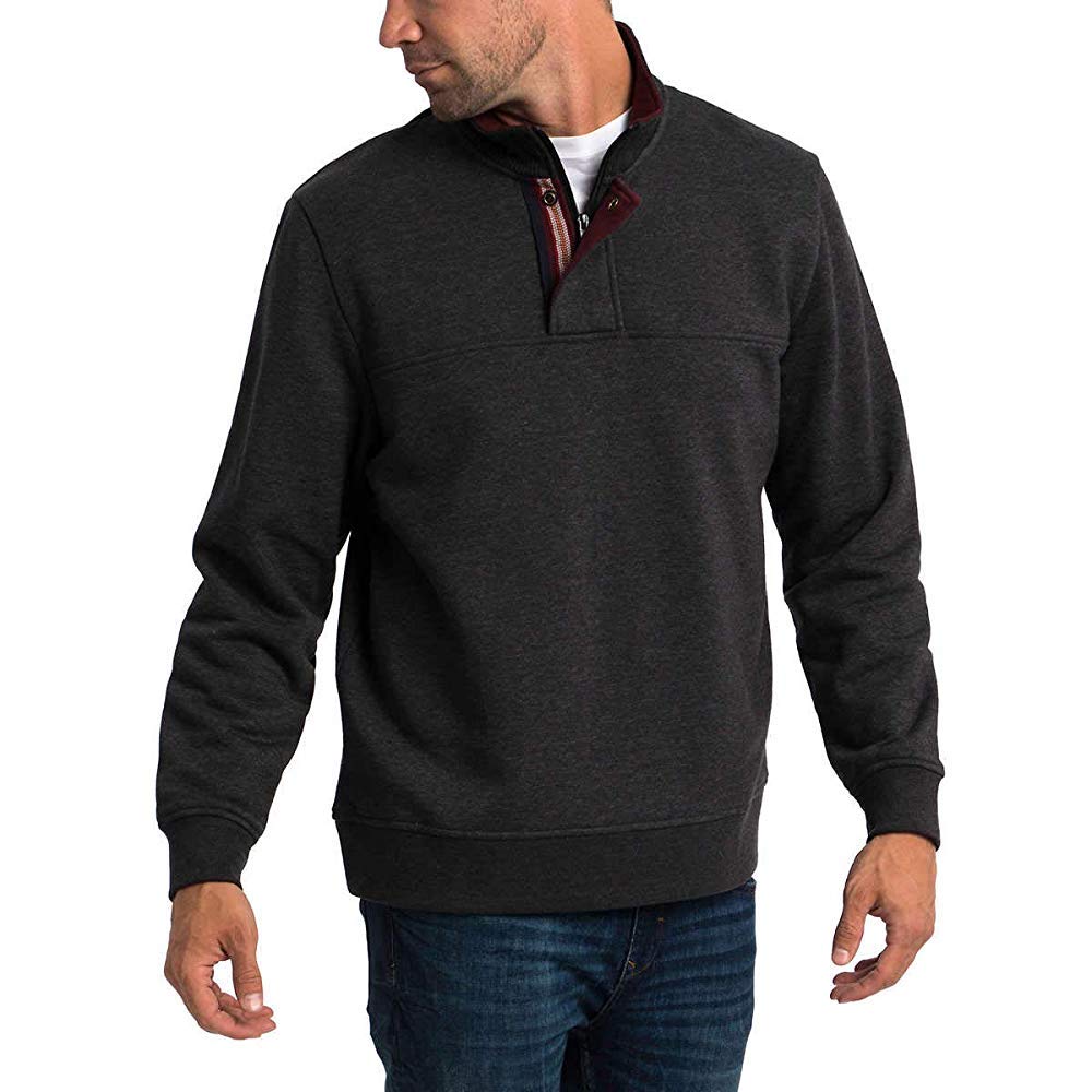 Orvis Men's Signature Pullover, Variety (Dark Charcoal, XX-Large)