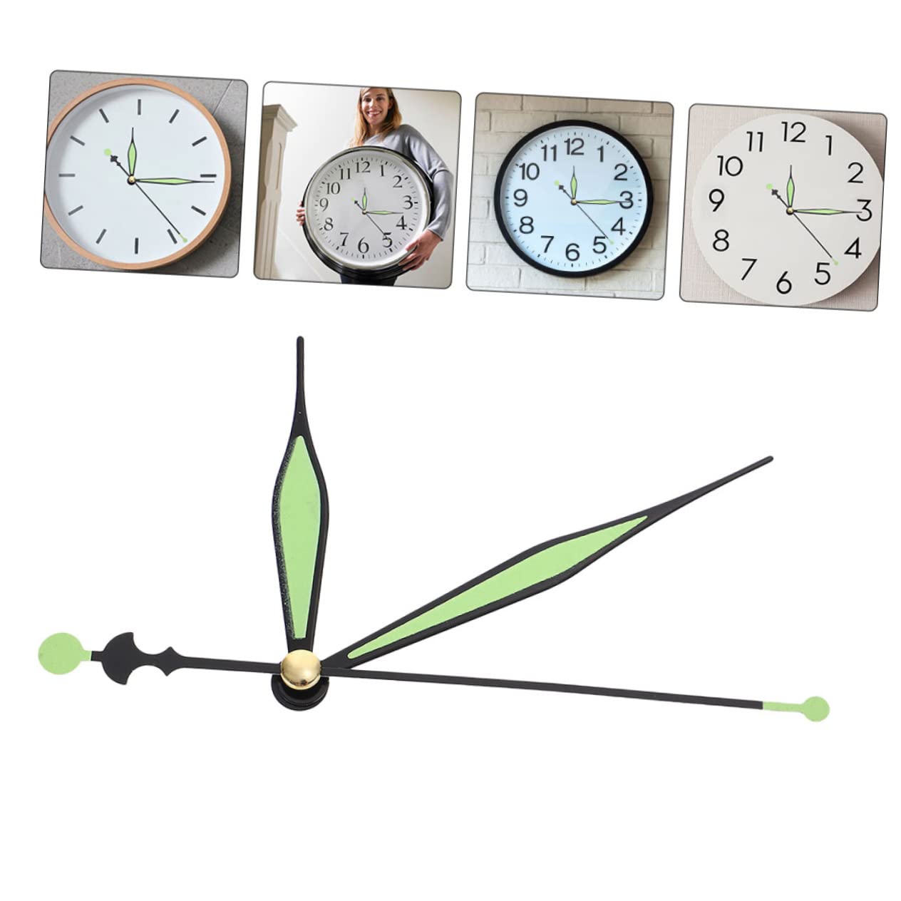 40sätze Teiliges Set Leuchtende Uhrzeiger Für Wanduhr Kreative Und Dekorative Uhrzeiger Aus Langlebigem Material Installieren Und Vielseitig Einsetzbar