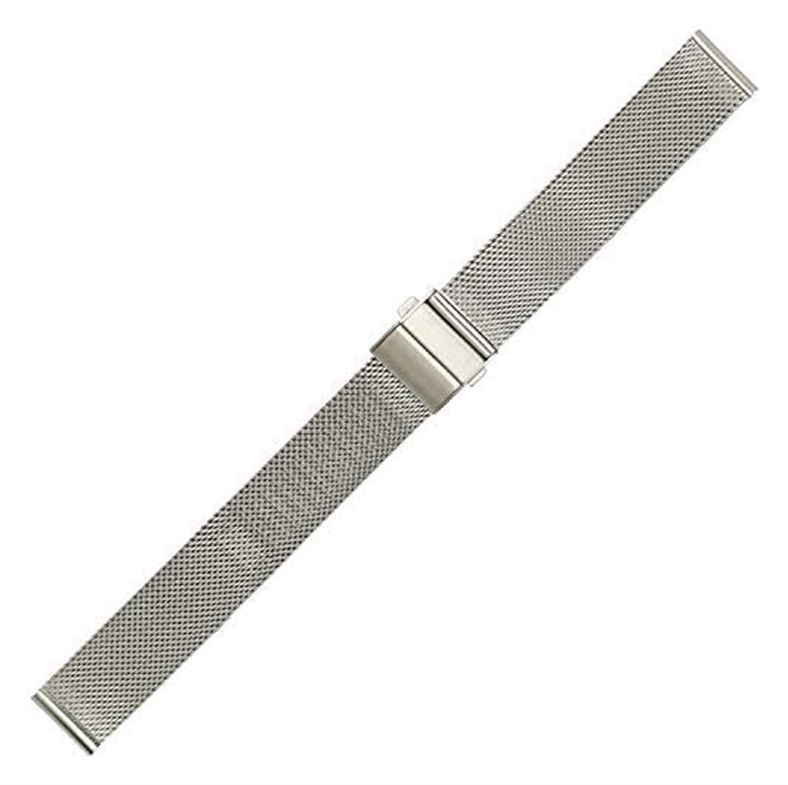 Watch stracles acier inoxydable argent 20mm pour remplacer votre bracelet - 8
