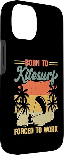 Miniatura 6 de Funda para iPhone 14 Pro Max Born To Kitesurf Forced to Work