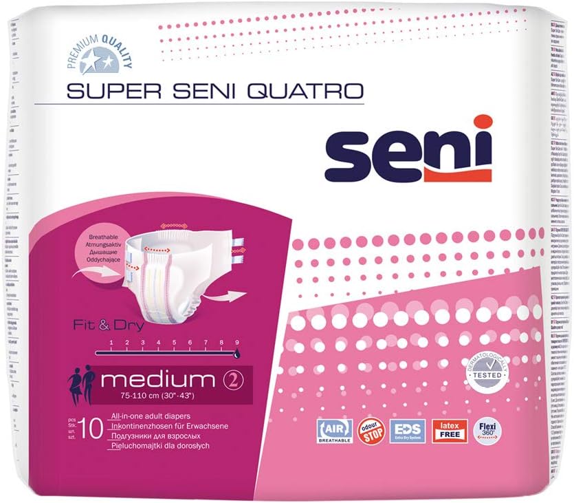 Super Seni Quatro incontinence pants 10 pieces