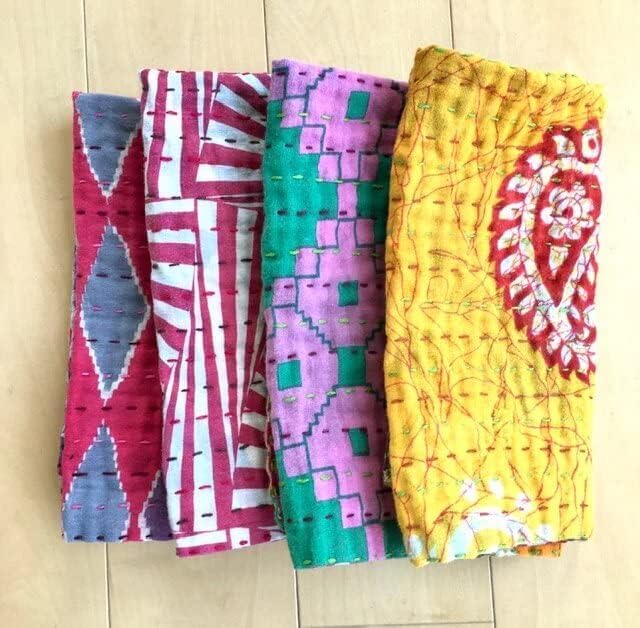 Marubhumi Cotton Cloth Napkins Multicolor, Washable, Reusable, Soft & Absorbent for Dining & Everyday Use - 16 x 16 Inches - Pack of 10 10 16" x 16" (Set of 10)