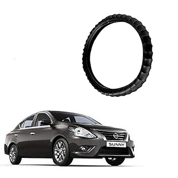 Kandid Leatherette Car Steering Wheel Cover for Nissan Sunny