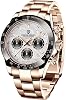 Pagani Design 1644 Men's Classic Chronograph Watches Japan VK63 Movement Panda Dial Ceramic Bezel Stainless Steel Men Fashion Sport Waterproof Quartz Watch
