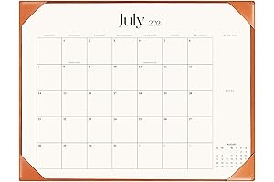 Brownline Large Desk Calendar 2024-2025 with Desk Mat, Perfect for Home or Office