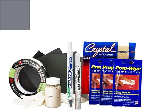 Vista 629 de Pintura de retoque automotriz en aerosol para Mazda Miata - Sunlight Silver Metallic Clearcoat 22V - Color+Paquete Clearcoat