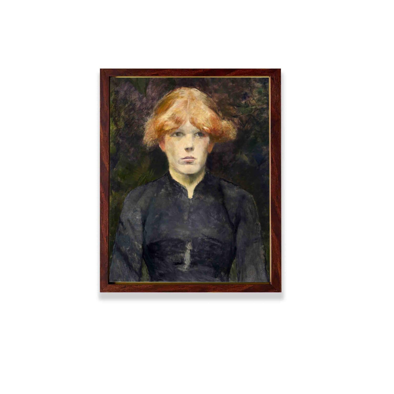 INFIDU Carmen (ca. 1884) painting in high resolution Vintage Art V1-667-B