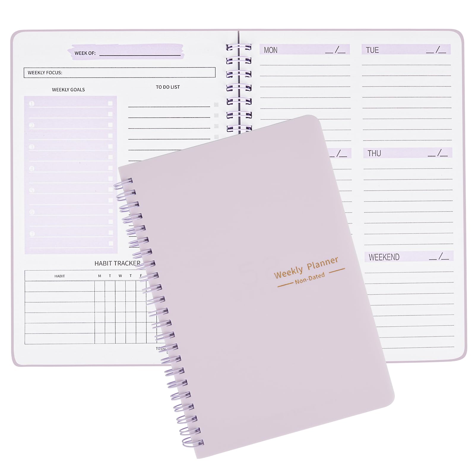 Moseem Weekly Planner Notebook