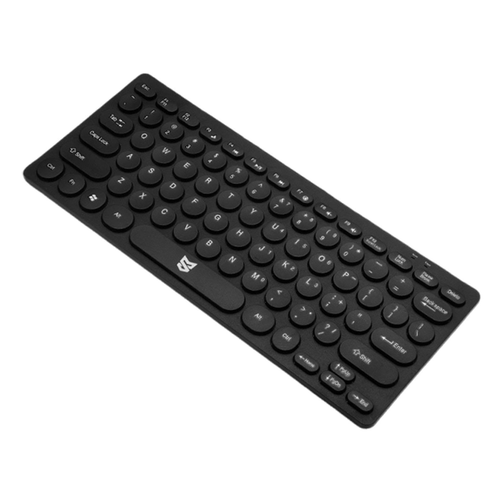 Clavier filaire USB compact noir à 78 touches pour ordinateur - 8