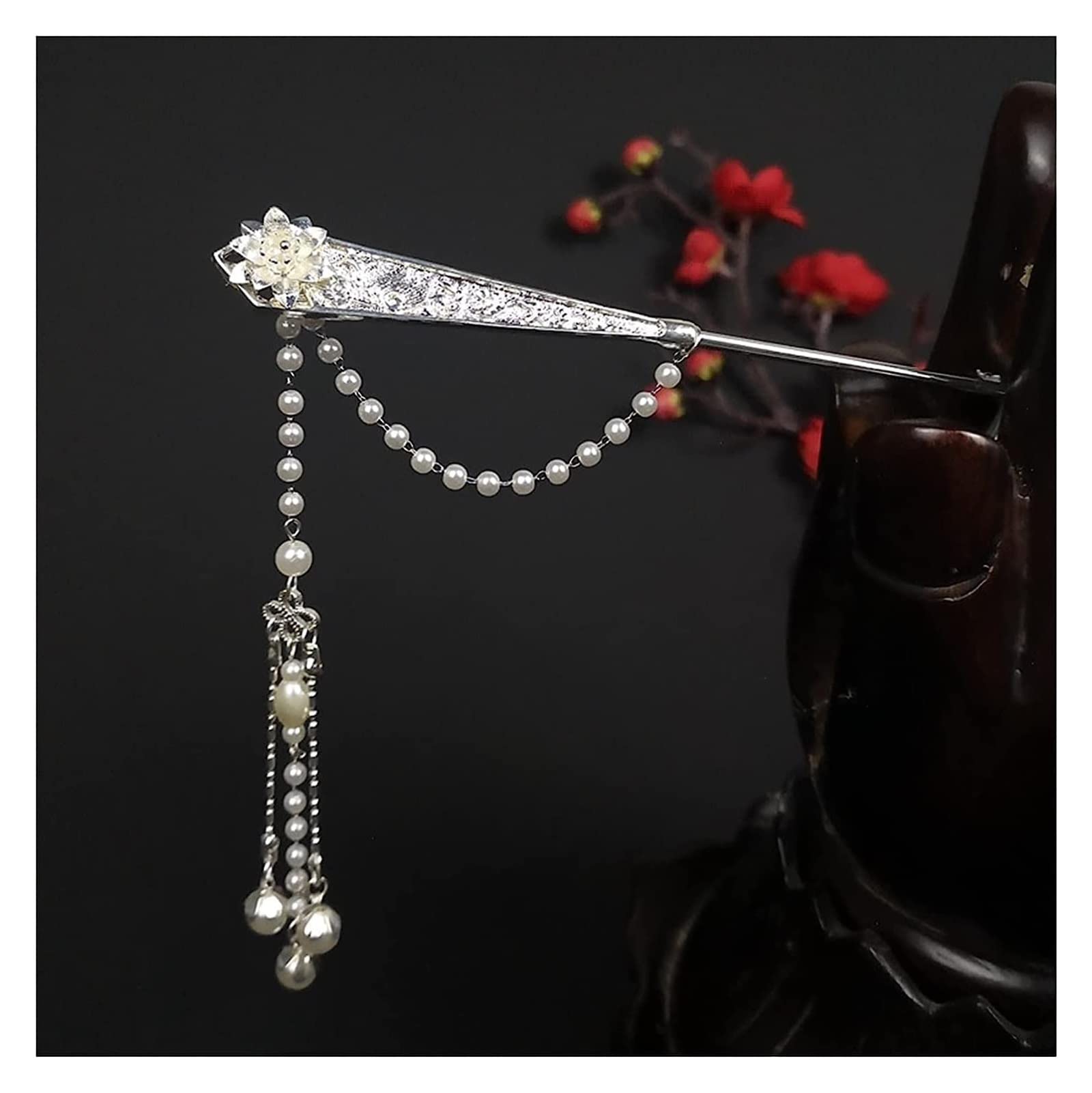 Fermagli for Capelli Decorativi Fermagli for Capelli Forcine for Capelli Forcina Hanfu in Stile Cinese Antico Forcina for Capelli con Nappe Femminili