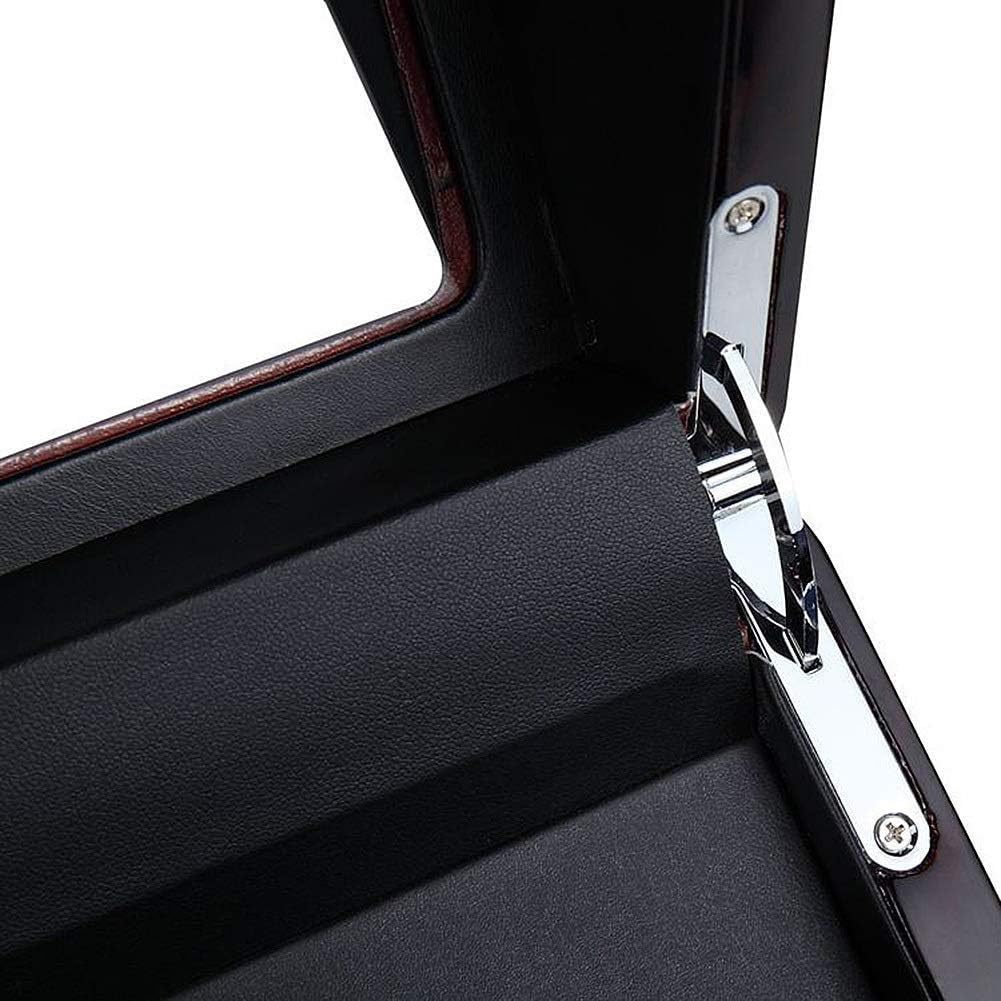 FENOKD Watch Winders, Double Automatic Watch Winder Box, Piano Paint Storage Case for 2 Wrist Watches Quiet Motor Viewing Windows