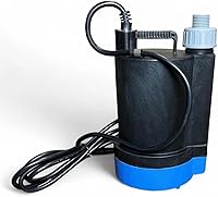 Vista 2 de Bomba de agua #US 1/3HP 2450 GPH Sumergible Utilidad Motor de alta eficiencia