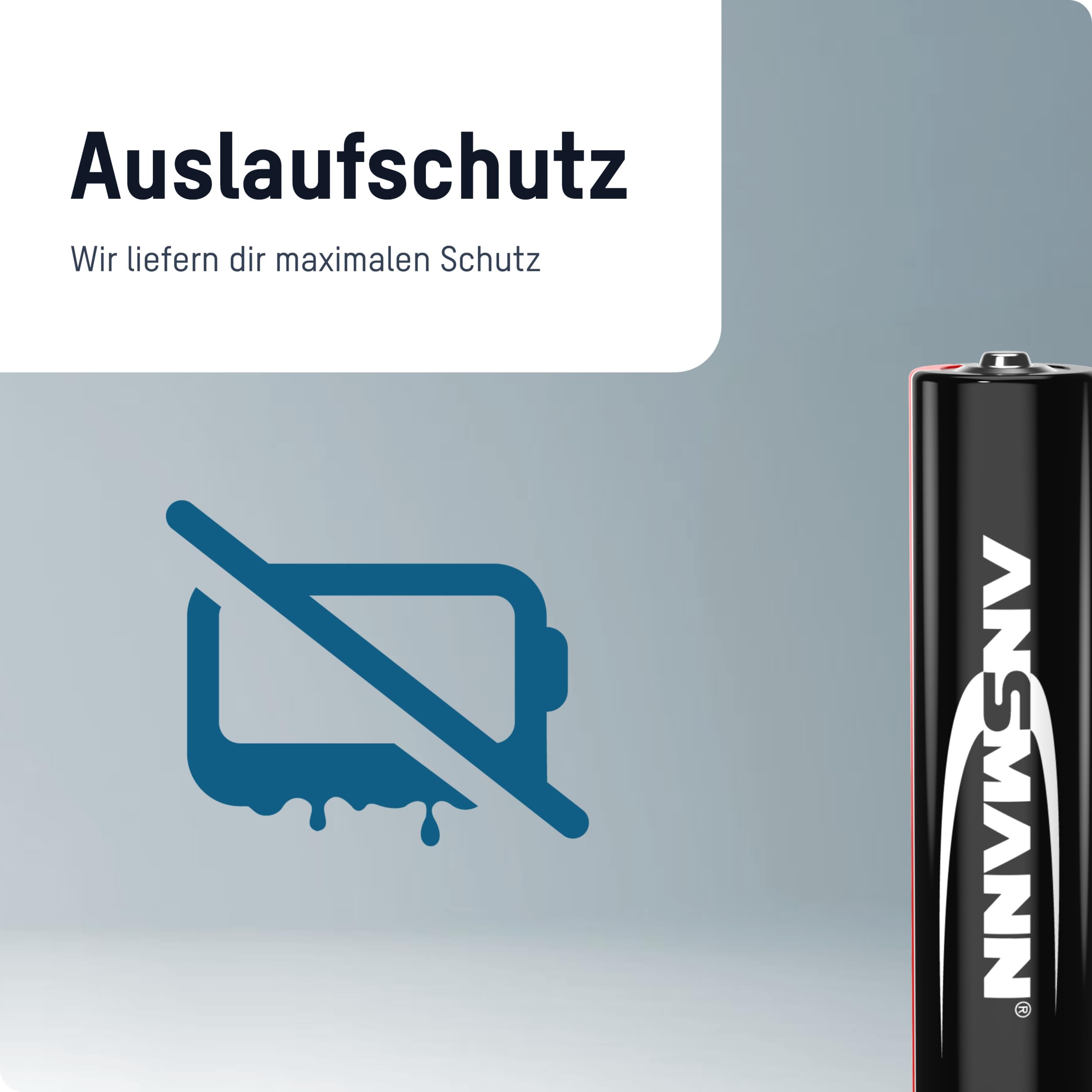 Ansmann Industrial Alkaline batteria Longlife alcaline batteria per alto potenza industriali (Confezione da 10)
