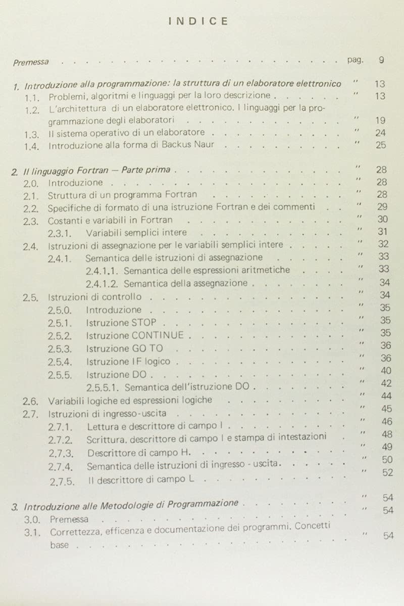 Introduzione alle metodologie di programmazione del linguaggio Fortran