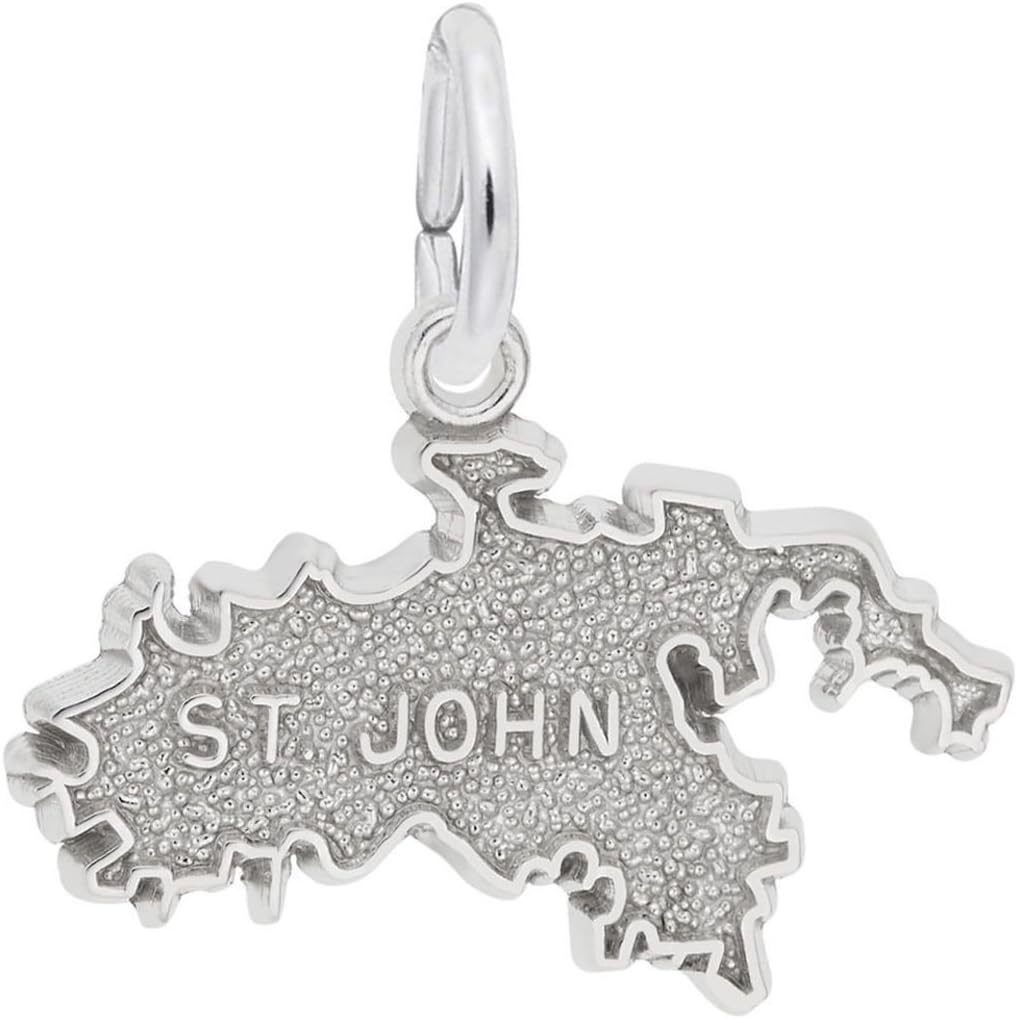 Rembrandt St. John Map Charm