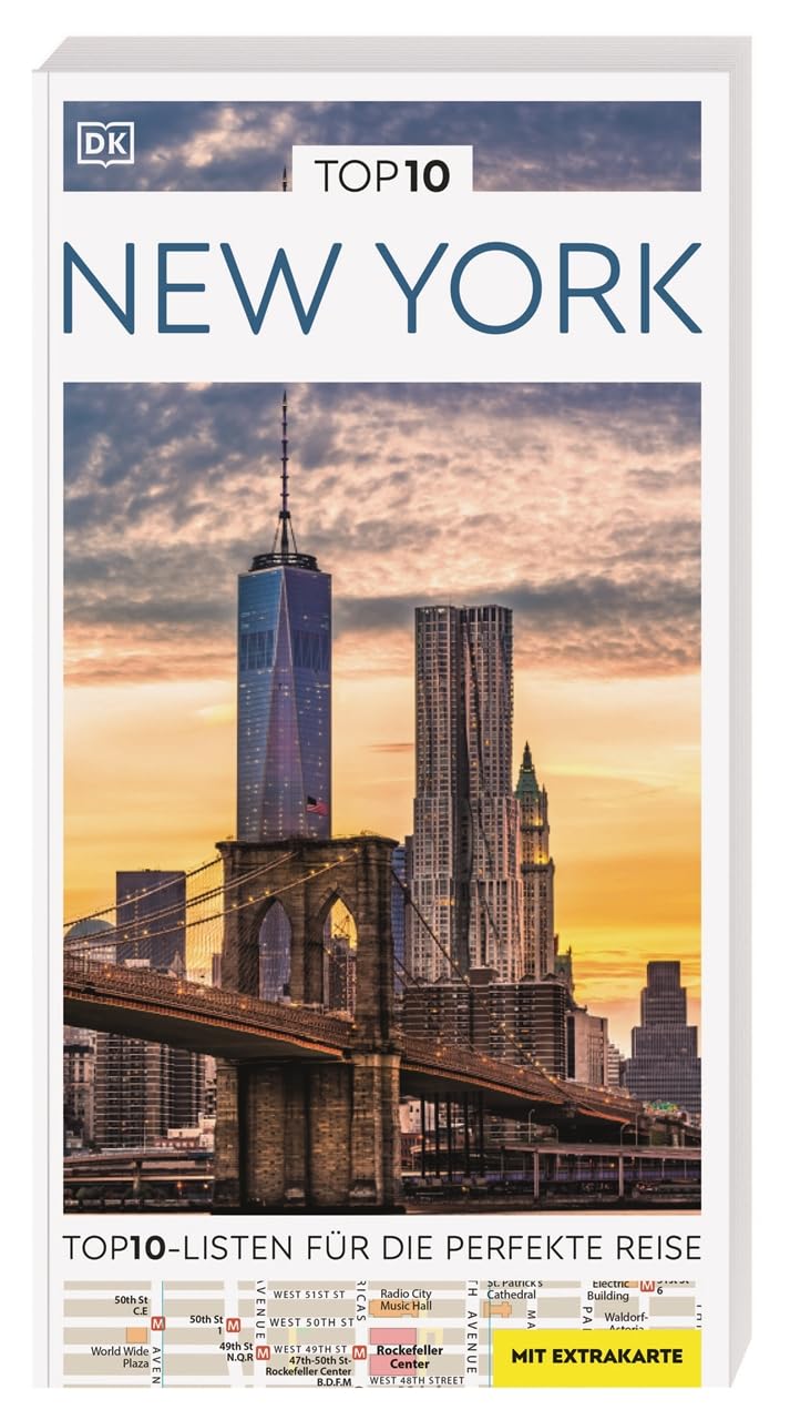 TOP10 Reiseführer New York: TOP10-Listen zu Highlights, Themen und Stadtteilen mit wetterfester Extra-Karte. Von Reisenden. Für Reisende.