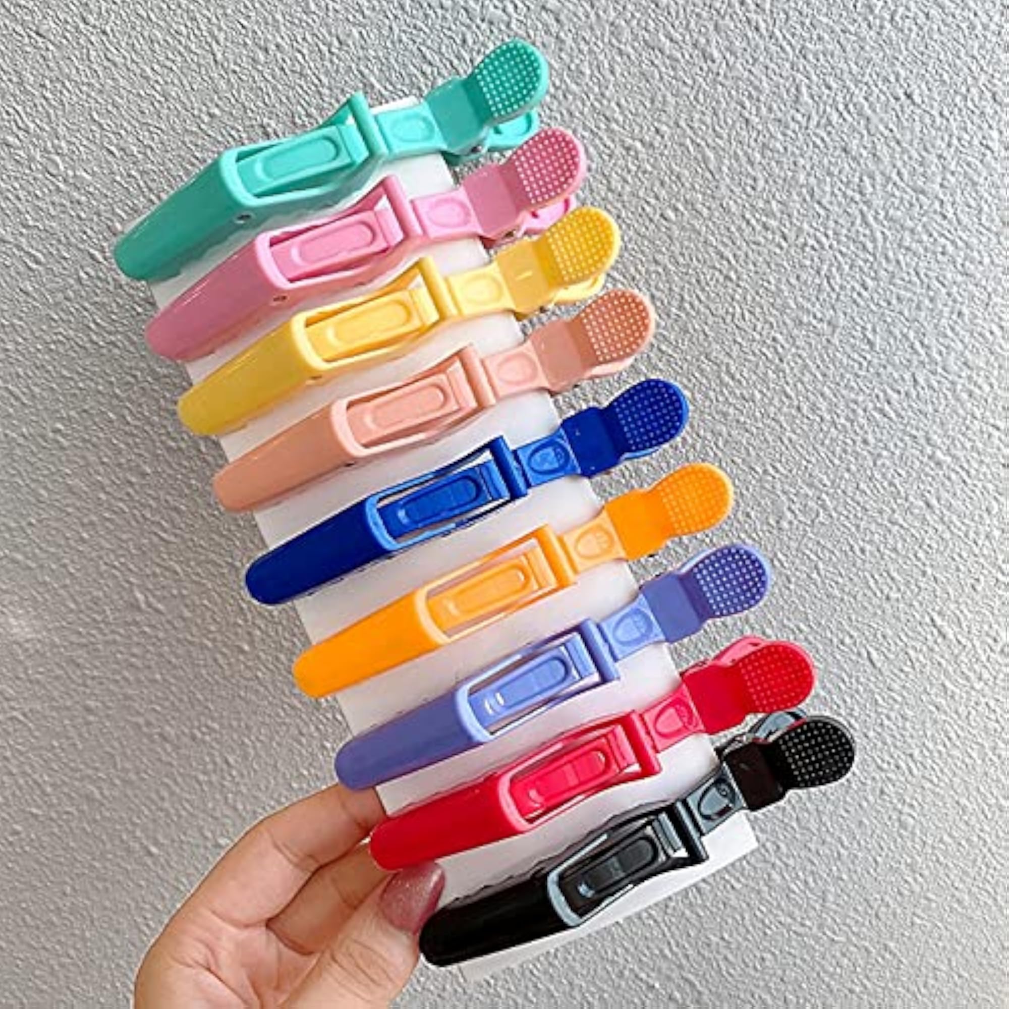 9PCS Classic Alligator Hair Clips for Women, Elegant Sectioning Clips