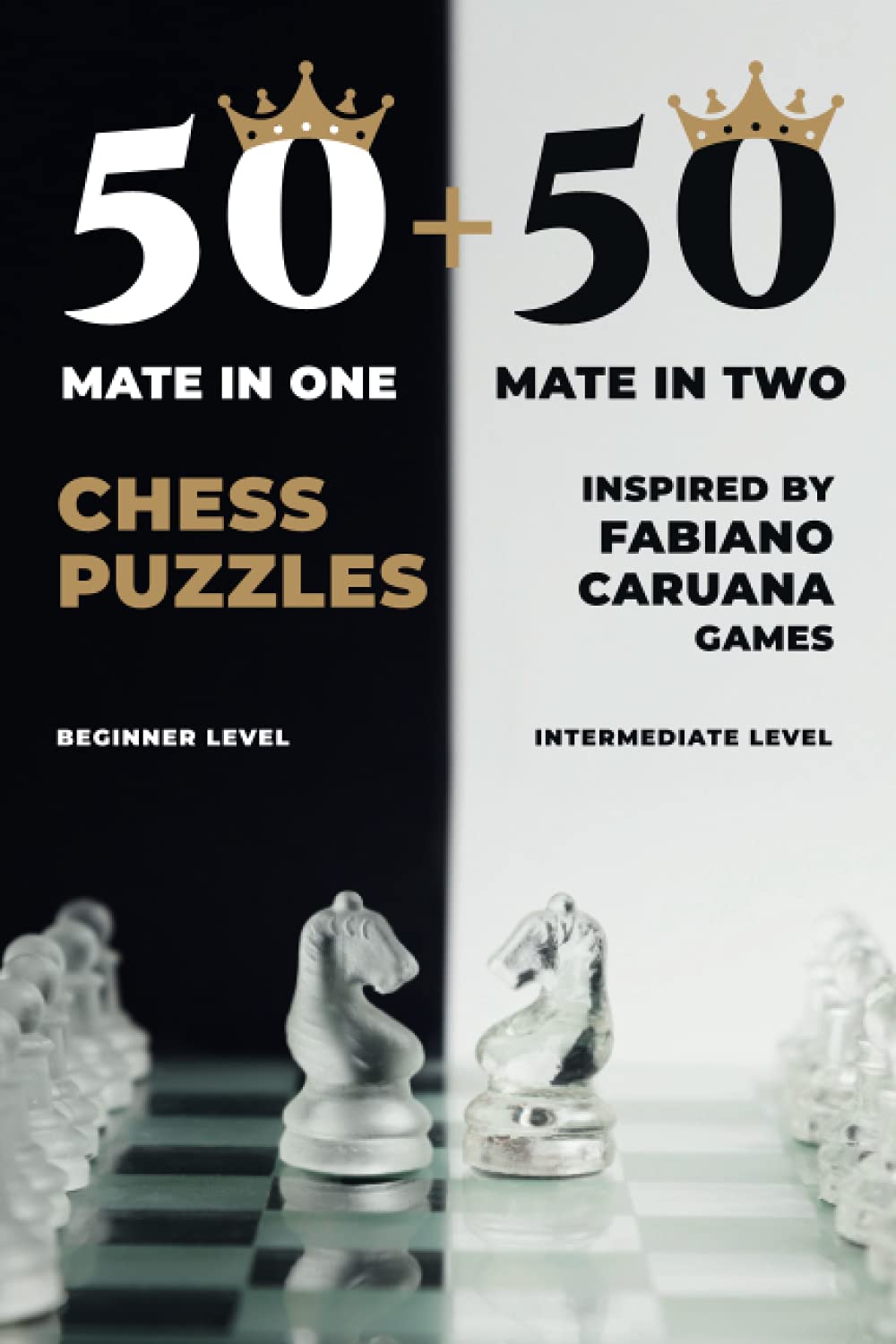 50 mate in one + 50 mate in two chess puzzles: Inspired by Fabiano Caruana games