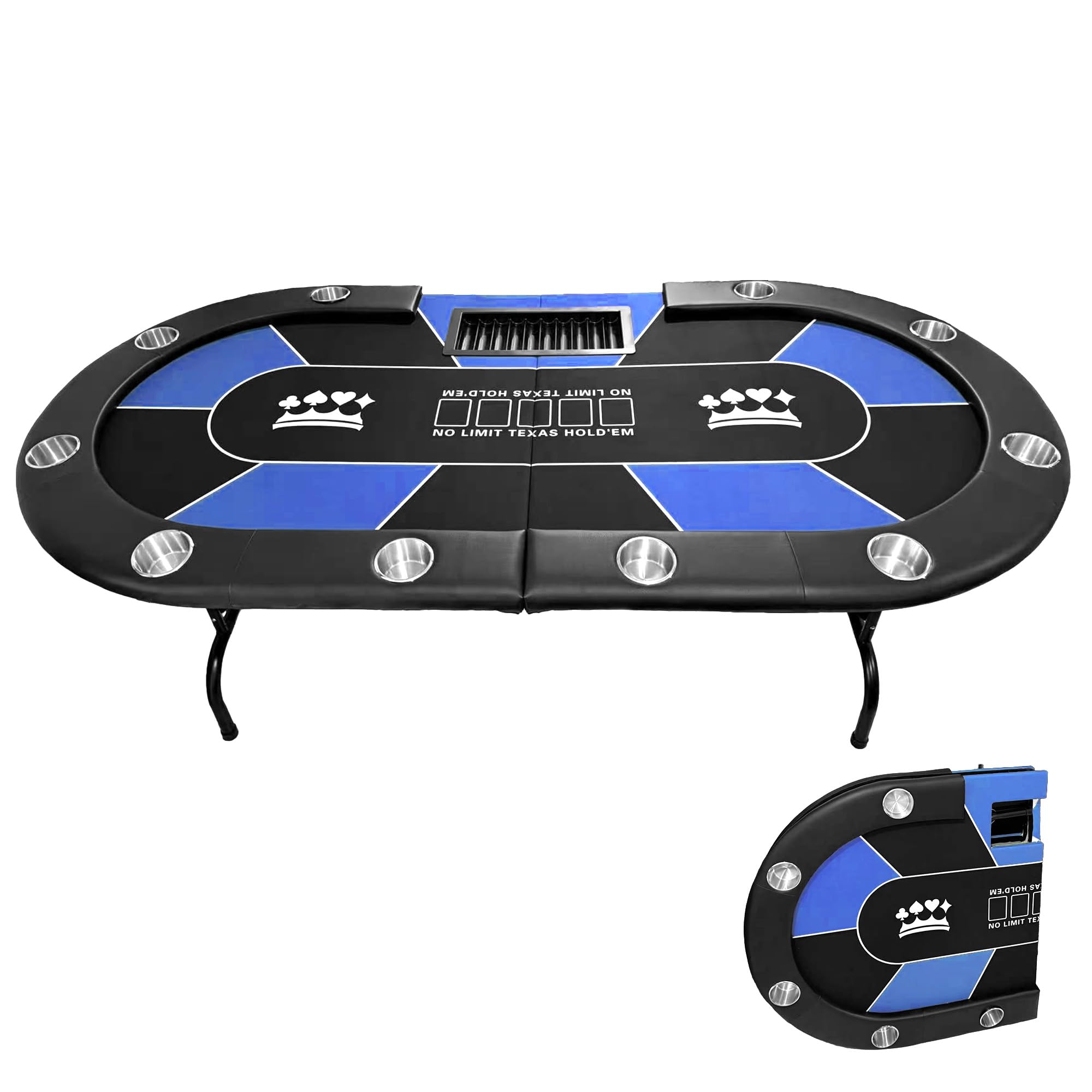 ポーカーテーブル Amazon.co.jp: TiltPlay ポーカーテーブル 折りたたみ 10人対応