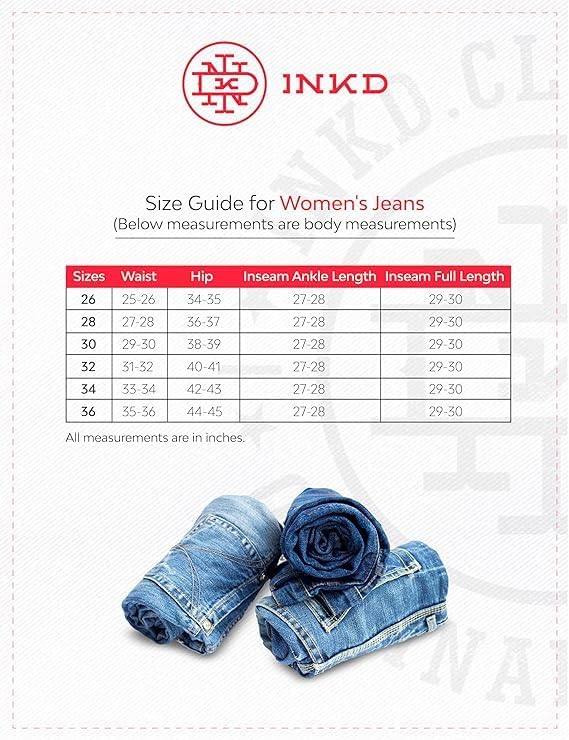 Image of INKD Women's Cargo Pocket Jogger - High-Rise | 100% Cotton | Jeans for Women