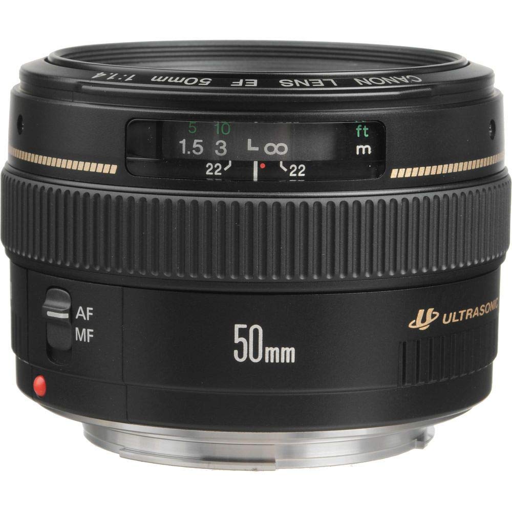 良品 Canon LENS 50mm f/1.4 L39 #276 Lente EF, Canon, 50mm f/1.4 USM, Preta | Amazon.com.br