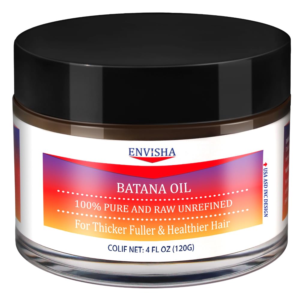 Batana Oil- 100% Pure and Natural Batana Oil,Dr. Sebi Batana Oil from Honduras - Nourish Strengthen Prevent Hair Loss,Prevent Dry Hair & Eliminate Hair Split Ends