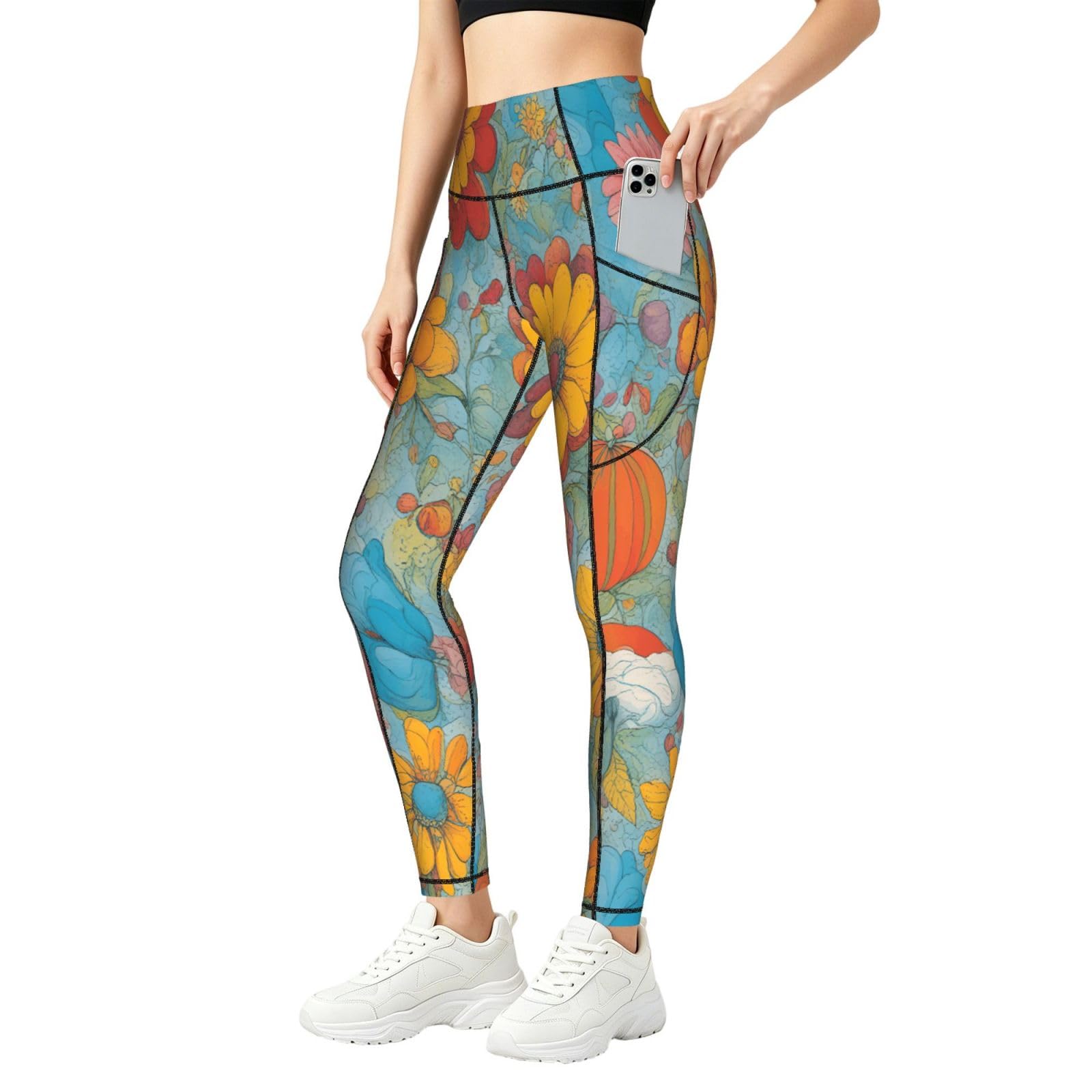 Pantalones de yoga para mujer opacos y elásticos que estilizan la figura 8