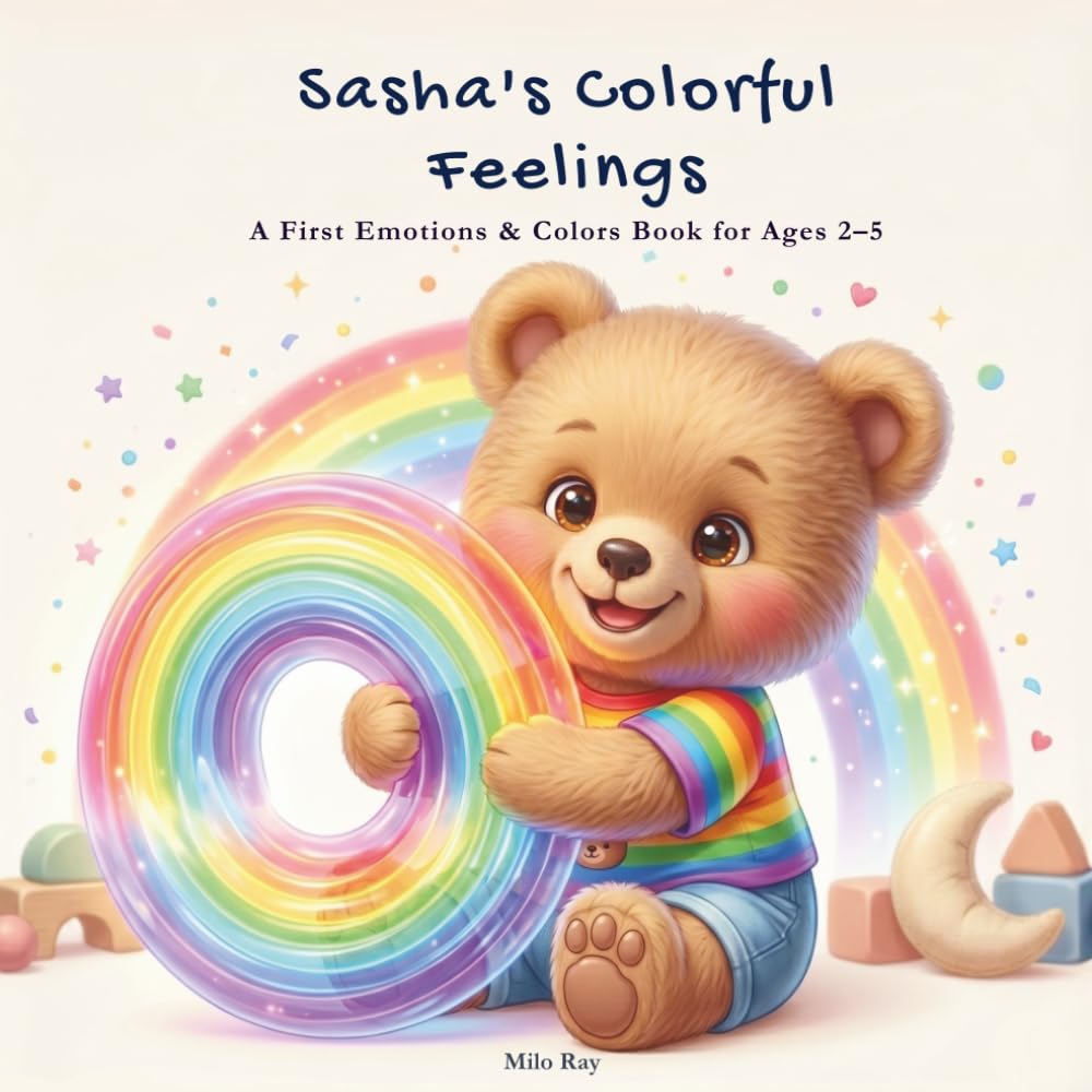 Sasha's Colorful Feelings: A Social Emotional Learning Book About Colors and Feelings for Toddlers Ages 2-5