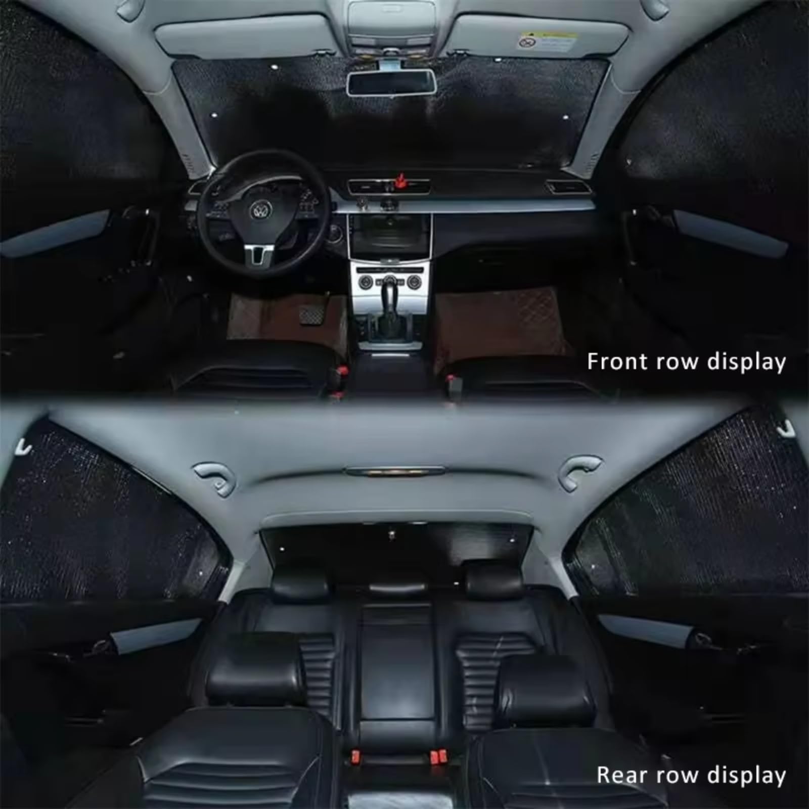 Pare Soleil Voiture pour Volkswagen pour Touran 2003-2015 Pare-Soleil Anti-UV(All Sunshades)
