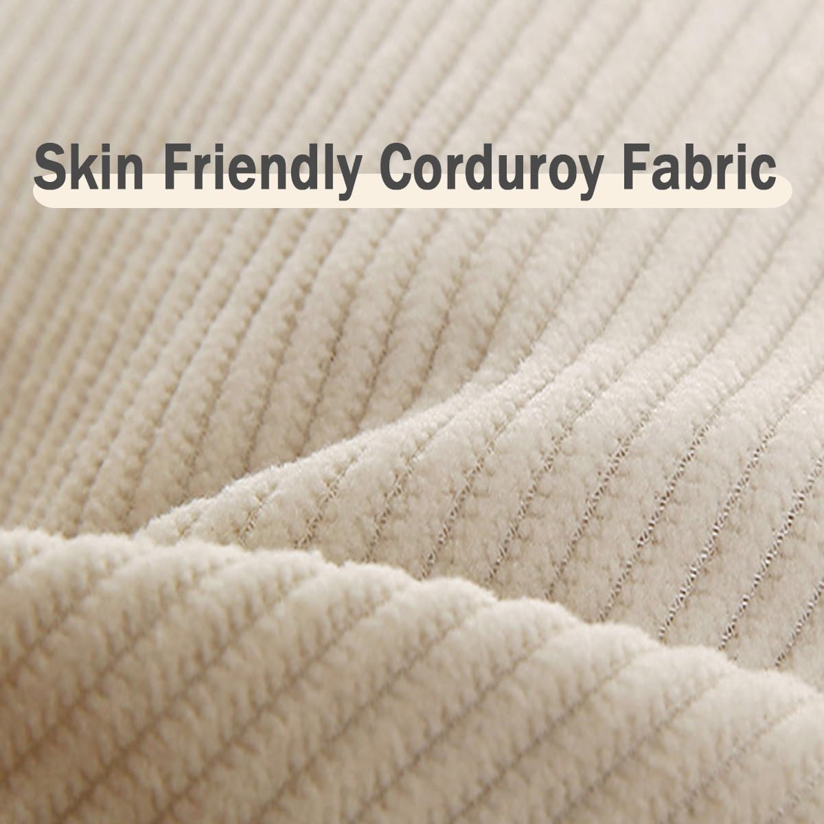 Almohada de cuña de apoyo lumbar para cama y sofá, cojín ergonómico para respaldo de lectura, color marrón claro, 80 x 50 cm, funda extraíble para máxima comodidad y apoyo postural