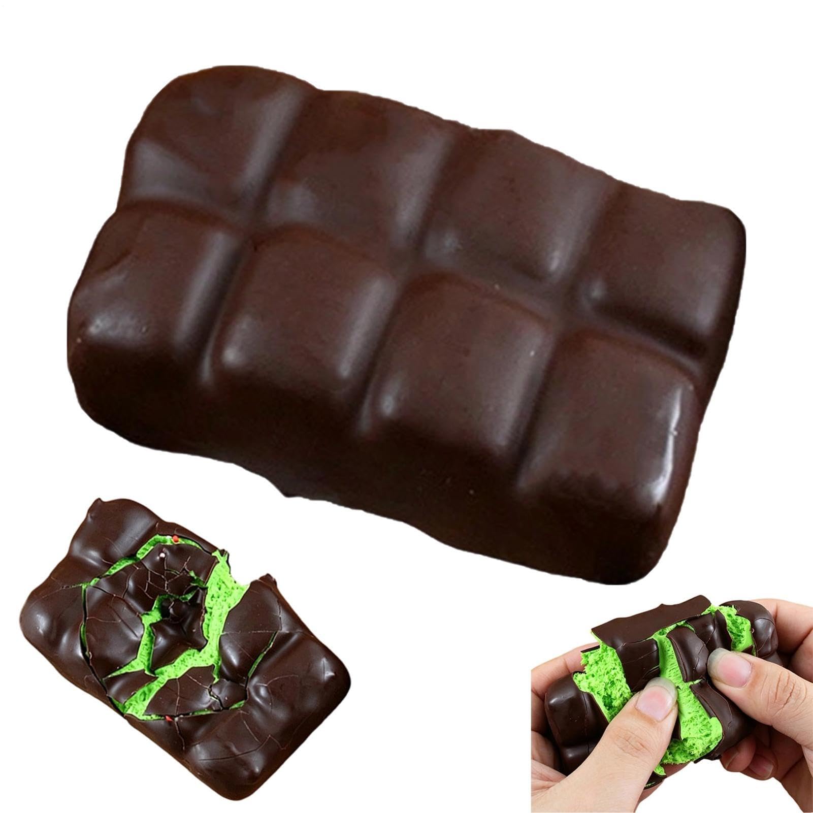 Chocolate Wax Cracking Stress Ball - Fidget & Sensory Anti-Stress