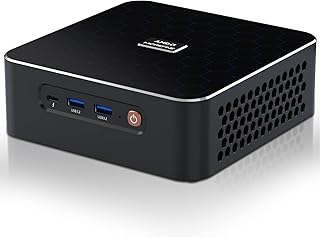 Mini PC AMD Ryzen 7 7840HS Window 11 Pro(8C/ 16T up to 5.1Ghz), 32GB DDR5 1TB PCIe4.0, Zen 4 Radeon 780M, 6*USD, 1 x Thunderbolt 3(40Gbps), 1xHDMI, 1xDP, 2 * 2.5G LAN, Gaming Computer, WiFi6 BT5.2