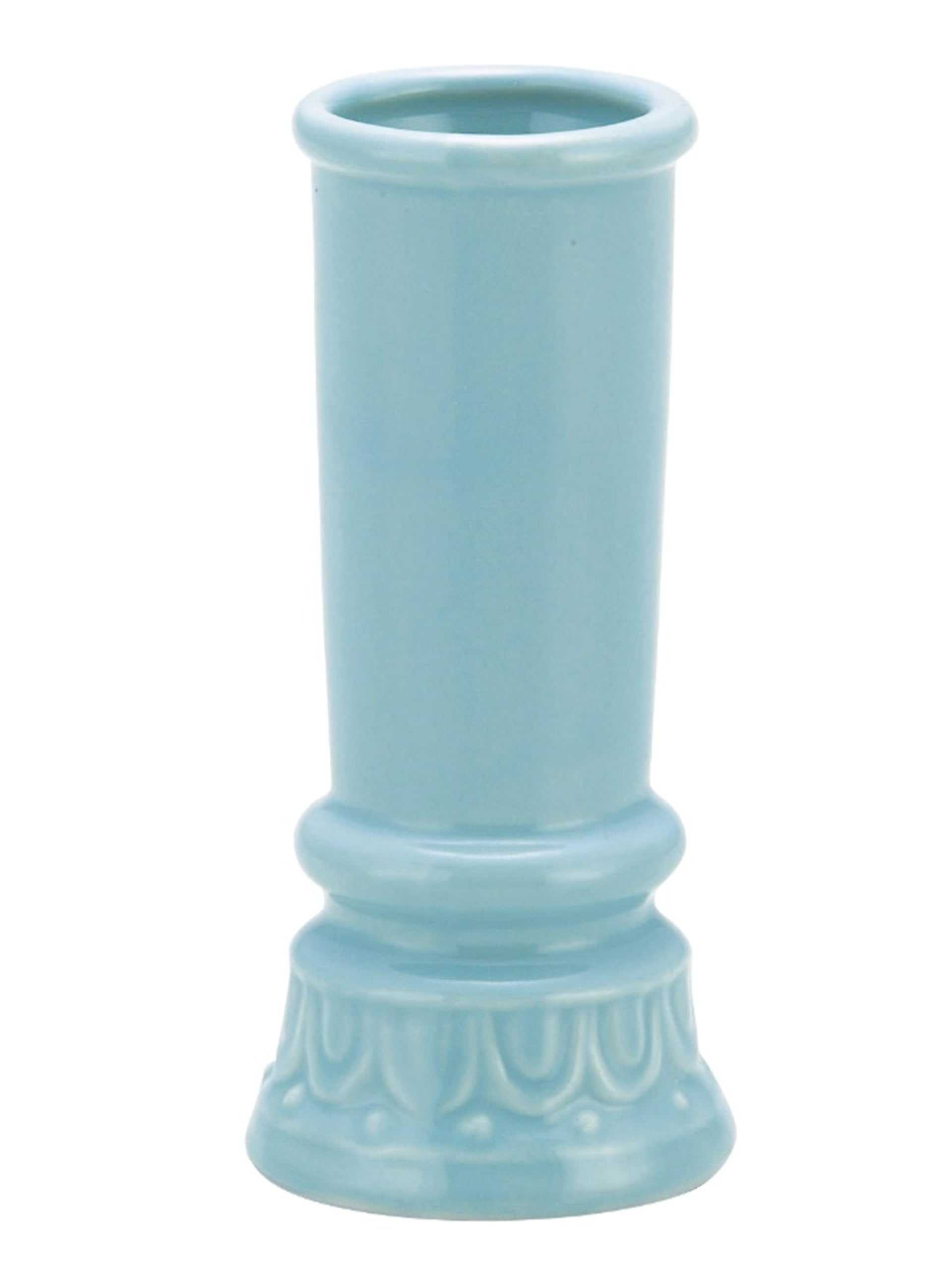 Maruesu Buddhist Tools Incense Sticker, Blue Porcelain, Plain, Approx. 4.5 x 2.4 inches (11.6 : Home & Kitchen